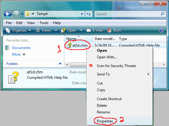 compiled html help file reader