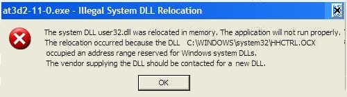 Illegal DLL Relocation
