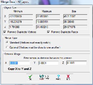 Merge Duplicate Vertices